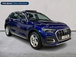 Blue Used 2021 Audi Q5 Sport SUV | £25,999 (Fair price)