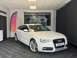 White Used 2014 Audi A5 S-Line Coupe | £6,790 (Fair price)