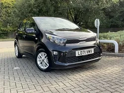 Black Used 2021 Kia Picanto 2 Hatchback | £10,787 (Fair price)