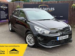 Black Used 2021 Kia Rio Hatchback | £8,999 (A bit pricey)