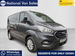 Grey Used 2022 Ford Transit Custom Limited Van | £15,190 (Fair price)