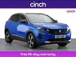 Blue Used 2022 Peugeot 3008 GTi SUV | £17,819 (Fair price)