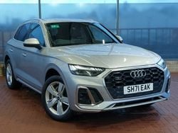 Silver Used 2021 Audi Q5 S-Line SUV | £29,998 (Fair price)