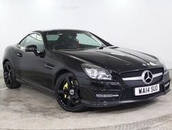 Black Used 2014 Mercedes SLK200 AMG Cabriolet | £10,275 (Fair price)