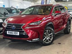 Red Used 2016 Lexus NX300h Luxury Line SUV | £16,495 (Fair price)