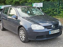 Blue Used 2007 VW Golf V Match Hatchback | £895