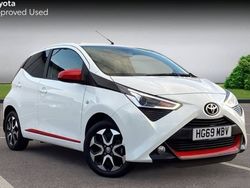 Pure white Used 2020 Toyota Aygo Trend Hatchback | £8,932 (Fair price)