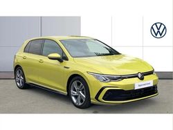 Yellow Used 2022 VW Golf VIII R-line Hatchback | £22,221 (Fair price)