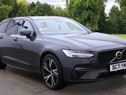 Grey Used 2021 Volvo V90 R-Design Estate | £30,490 (Fair price)