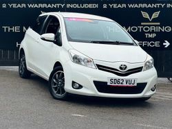 White Used 2012 Toyota Yaris Edition Hatchback | £3,995 (A bit pricey)