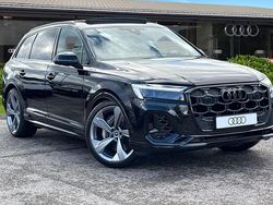 Black New 2025 Audi Q7 Black Edition SUV | £74,990 (Expensive)