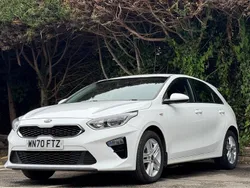 White Used 2020 Kia Ceed 2 Hatchback | £5,495 (A bit pricey)