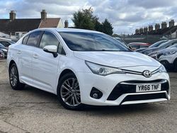 White Used 2016 Toyota Avensis Business Edition Sedan | £7,288 (Good price)