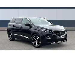 Black Used 2018 Peugeot 5008 GT-line MPV | £13,319 (Fair price)