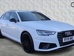 White Used 2019 Audi A4 Black Edition Estate | £23,250 (Fair price)