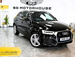 Black Used 2016 Audi Q3 S-line plus SUV | £13,495 (Fair price)