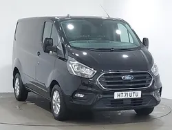 Black Used 2022 Ford Transit Custom Limited Van | £15,698 (Good price)