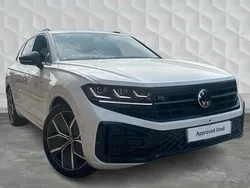 White Used 2025 VW Touareg Black Edition SUV | £57,500 (Expensive)