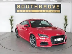 Red Used 2017 Audi TT S-Line Coupe | £14,489 (Good price)