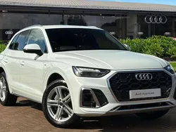 White Used 2024 Audi Q5 S-Line SUV | £34,980 (Good price)