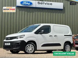 White Used 2021 Peugeot Partner MPV | £9,989 (Fair price)