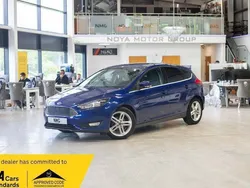 Blue Used 2016 Ford Focus Zetec Hatchback | £7,499 (Good price)