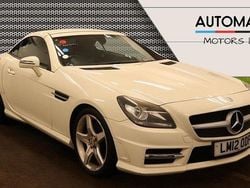 White Used 2012 Mercedes SLK200 AMG Cabriolet | £7,090 (Good price)