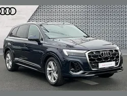 Blue Used 2024 Audi Q7 S-Line SUV | £61,805