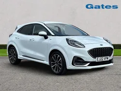 White Used 2022 Ford Puma ST-Line Hatchback | £18,499 (A bit pricey)