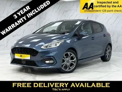Blue Used 2020 Ford Fiesta ST-Line Hatchback | £10,795 (Fair price)
