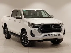 White Used 2023 Toyota HiLux Pickup | £32,998 (Good price)
