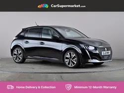 Black Used 2021 Peugeot 208 GT Hatchback | £11,897 (Fair price)