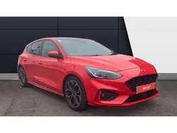 Red Used 2019 Ford Focus ST-Line X Hatchback | £17,027 (Fair price)