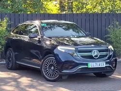 Blue Used 2021 Mercedes EQC400 AMG Line Premium SUV | £27,998 (Fair price)