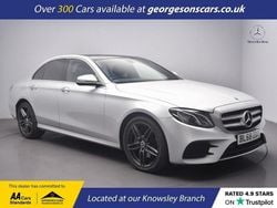 Silver Used 2018 Mercedes E220 AMG line Sedan | £19,500 (Fair price)