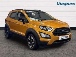 Yellow Used 2022 Ford Ecosport Active SUV | £12,295 (Fair price)