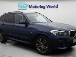 Blue Used 2020 BMW X3 M Sport SUV | £24,000 (Good price)