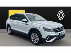 White Used 2022 VW Tiguan Allspace Life SUV | £23,653 (Good price)