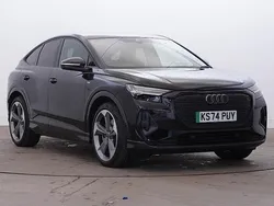 Black Used 2024 Audi Q4 e-tron Black Edition SUV | £36,680 (Fair price)