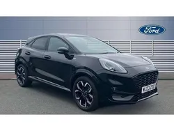 Black Used 2023 Ford Puma Gen-E ST-Line X SUV | £17,184