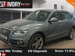 Grey Used 2016 Audi Q5 S-line plus SUV | £14,490 (Fair price)