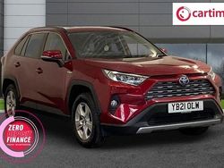 Red Used 2021 Toyota RAV4 Hybrid SUV | £20,299 (Super price)