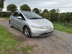 Silver Used 2007 Honda Civic ES Hatchback | £1,495 (Fair price)