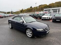 Blue Used 2005 Audi S4 Cabriolet Cabriolet | £8,750