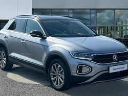 Silver New 2025 VW T-Roc Match SUV | £24,021 (Fair price)