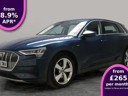 Blue Used 2022 Audi e-tron Premium SUV | £19,169 (Good price)