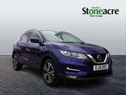 Blue Used 2021 Nissan Qashqai N-Connecta SUV | £15,495 (Super price)