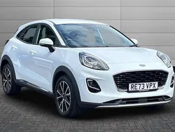Frozen white Used 2023 Ford Puma Titanium Hatchback | £18,000 (Fair price)