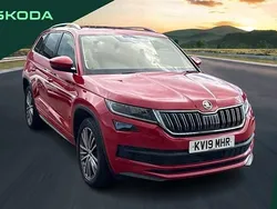 Red Used 2019 Skoda Kodiaq SUV | £21,500 (A bit pricey)
