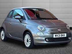 Electroclash grey Used 2021 Fiat 500 Lounge Cabriolet | £10,995 (Fair price)